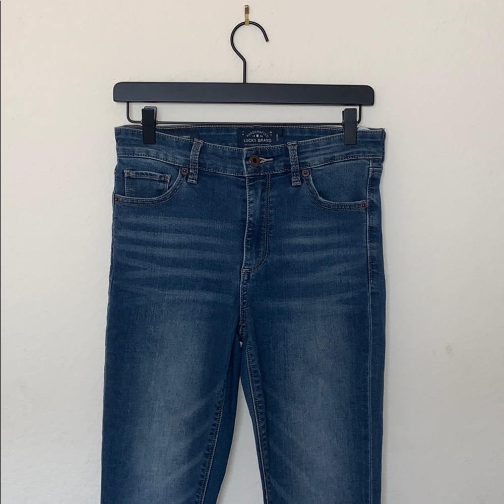 Lucky brand bridgette skinny high rise sz 26